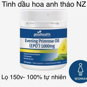 TINH CHẤT HOA ANH THẢO-GOOD HEALTH -NEW ZEALAND PRIMROSE 1000